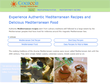 Tablet Screenshot of cocaccia.com